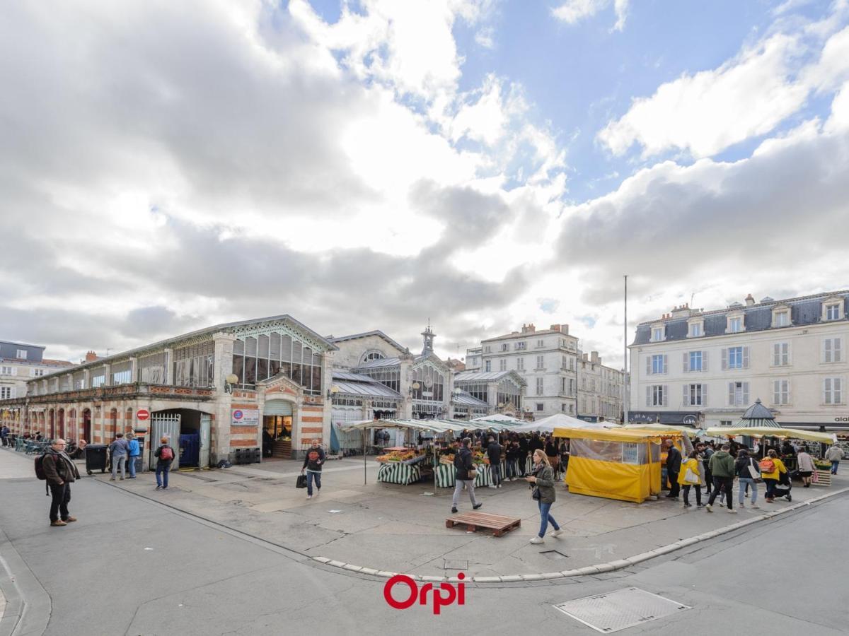 Studio Renove Au Coeur De La Rochelle, Marche A 25M, 2 Personnes, Wifi - Fr-1-535-43 Ла-Рошель Екстер'єр фото